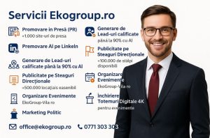 EkoGroup lansează o aplicație revoluționară de generare de leaduri pe LinkedIn: Rată de calificare de până la 90%