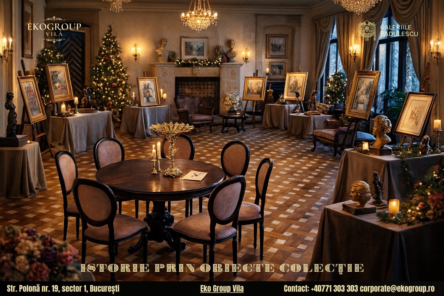 Istoria Crăciunului de altădată redescoperită prin farmecul Crăciunului anilor ’30 la Eko Group Vila